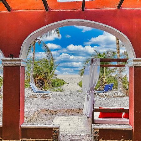 Beachfront Hacienda del Cuyo Groundfloor Exterior foto