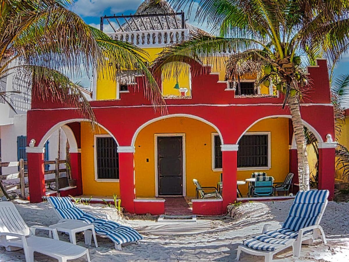 Beachfront Hacienda del Cuyo Groundfloor Exterior foto