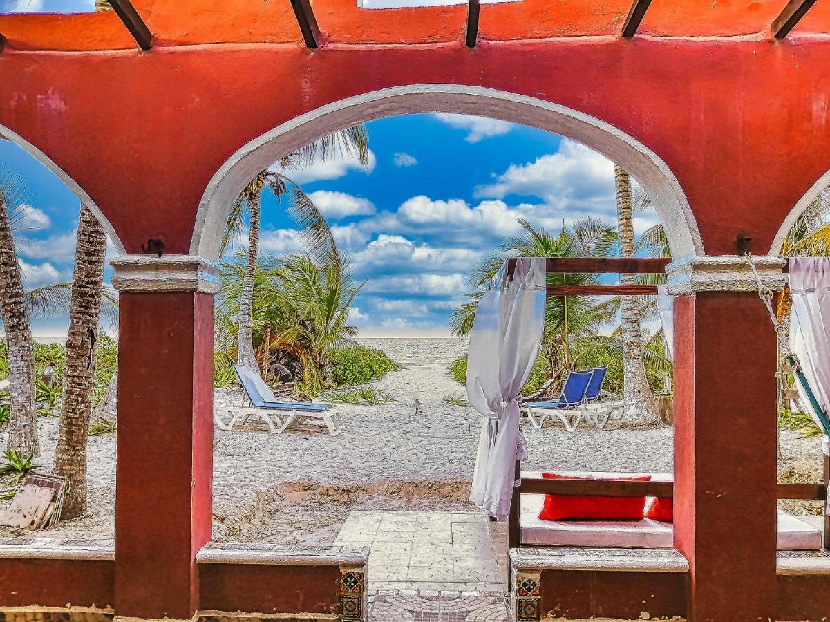 Beachfront Hacienda del Cuyo Groundfloor Exterior foto
